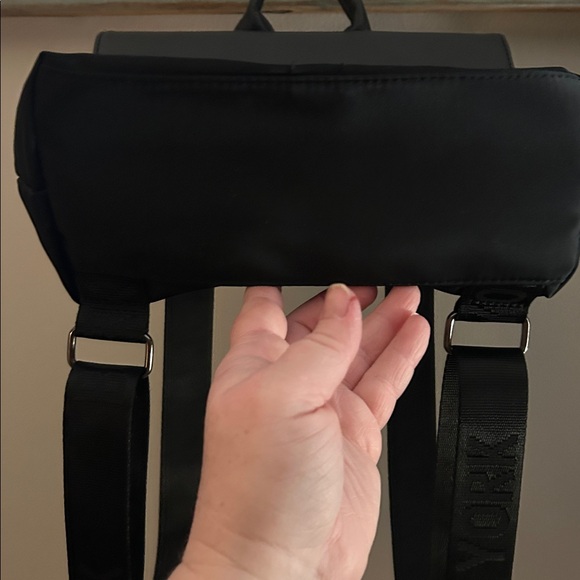 Botkier Black Backpack with Logo Straps NWT - Picture 3 of 6